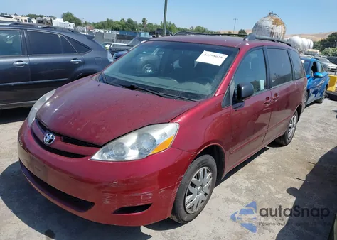 2008 Toyota Sienna Ce from USA, damaged, VIN 5TDZK23C98S109116